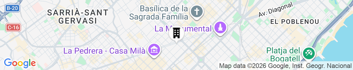 Map for Primavera Hostel
