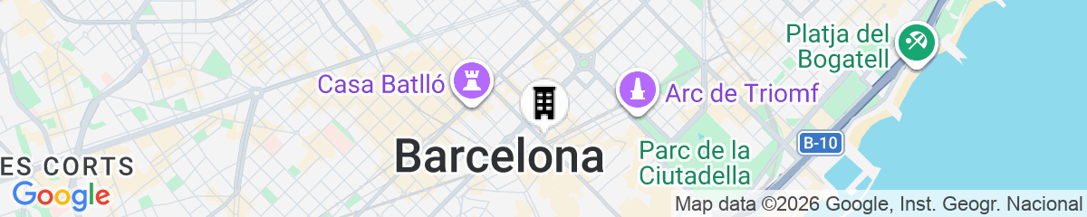 Map for Hostal Goya