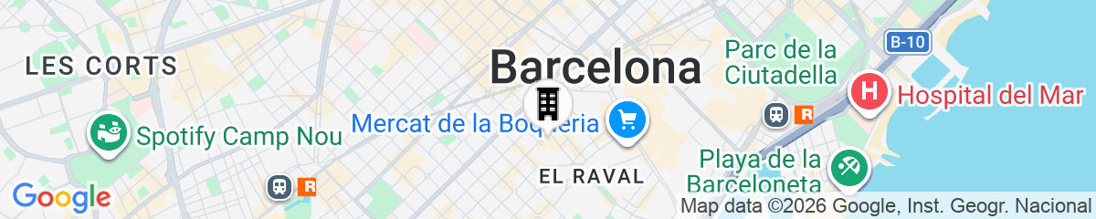 Map for Hostal Radio