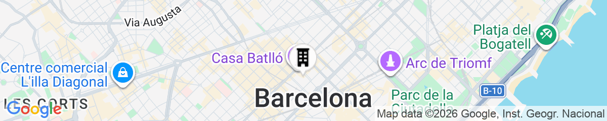 Map for Safestay Barcelona Passeig de Gracia