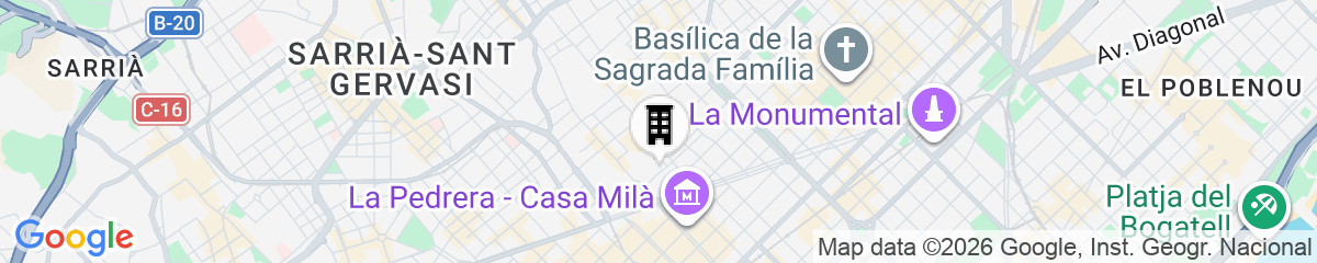 Map for Bcn Urbaness Bonavista