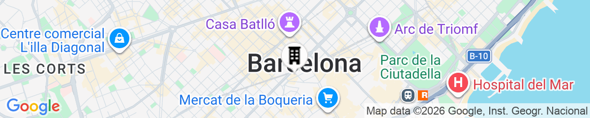 Map for Sleep Green - Certified Eco Youth Hostel Barcelona