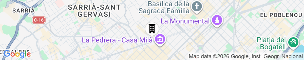 Map for Room Casa Gracia