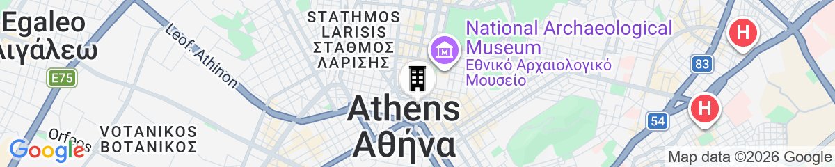 Map for Great Athens Hotel