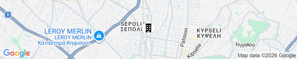 Map for Sokio Attiki Hotel, Bw Premier Collection