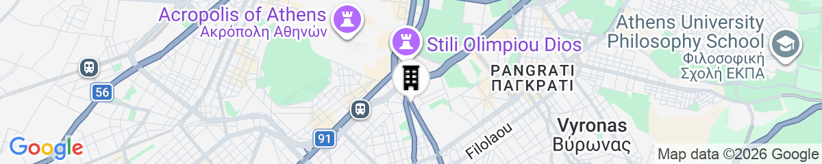 Map for Monastik Living in Athina