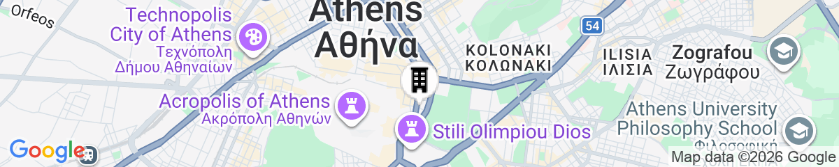 Map for innAthens