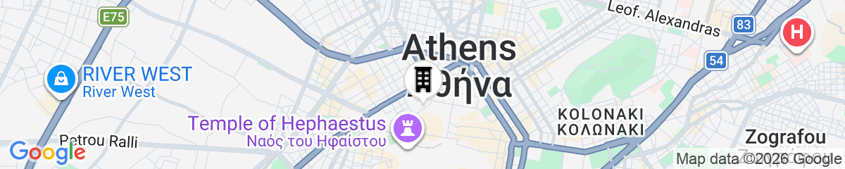 Map for City Circus Athens - Hostel