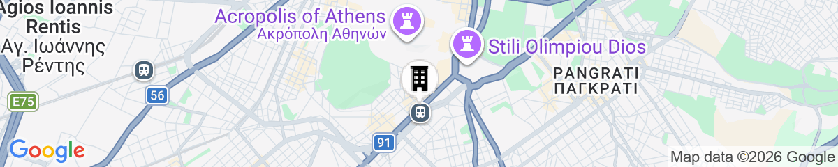 Map for NLH FIX Neighborhood Lifestyle Hotels
