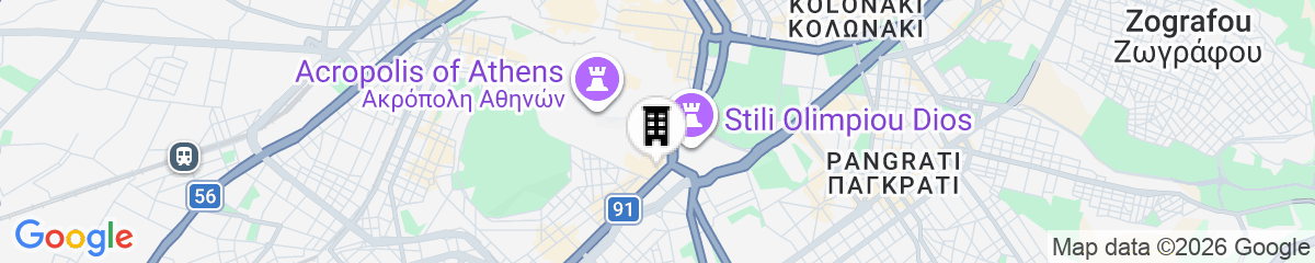 Map for 11 Enteka Acropolis Suites