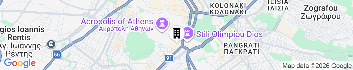 Map for AD Luxury Rooms & Suites