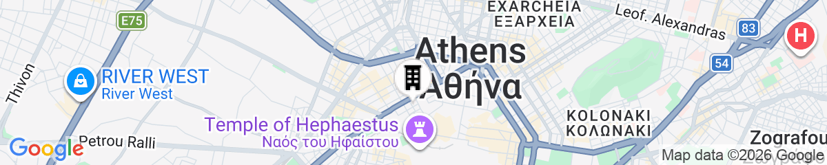 Map for NLH KERAMEIKOS - Neighborhood Lifestyle Hotels