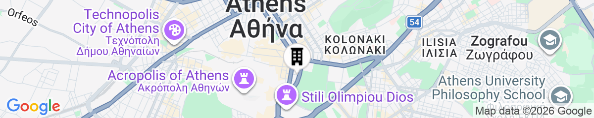 Map for Amalia Hotel Athens