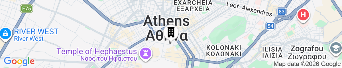 Map for Arcade Hotel