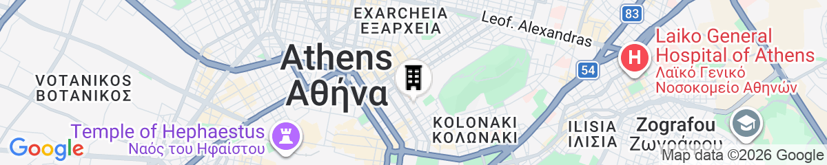 Map for Shila Athens