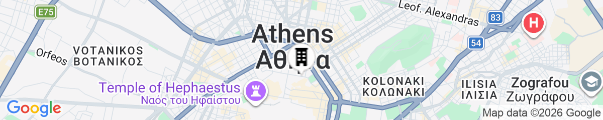 Map for Evripidou Suites