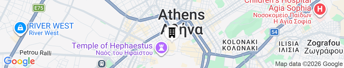 Map for Athens Feeling