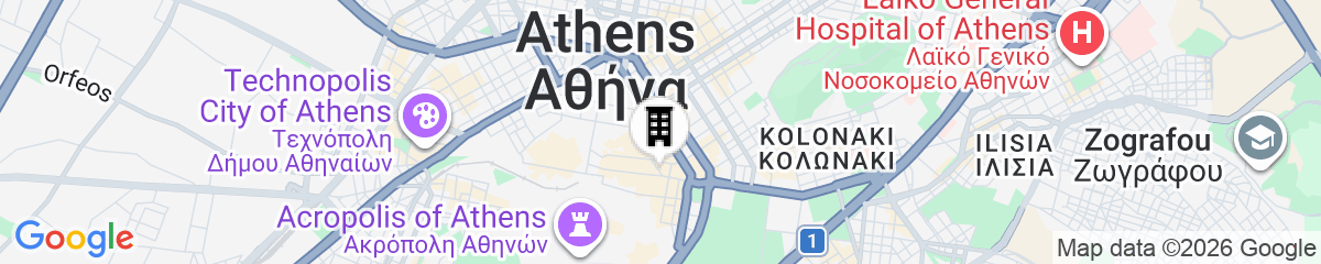 Map for Fos DownTown Suites