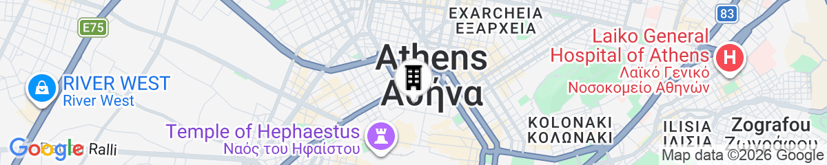 Map for Play Theatrou, a member of Brown Hotels