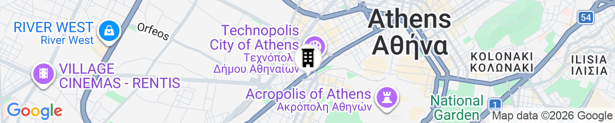 Map for Raise Thiseio Stylish Living