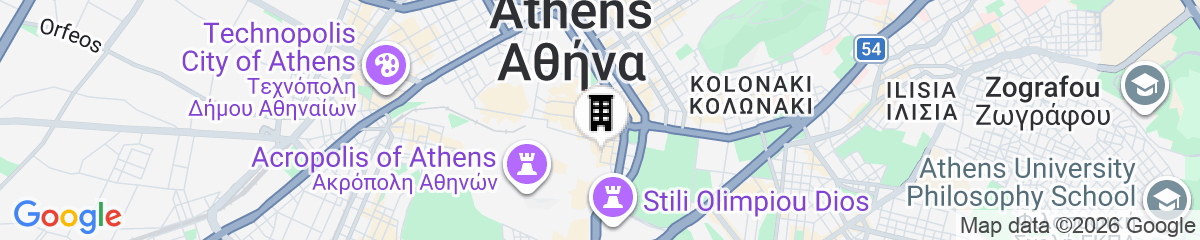 Map for Olea Residence, Syntagma by Aura Homes