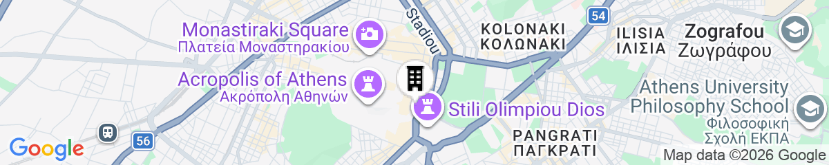 Map for Ipelhome Plaka Boutique Apartments