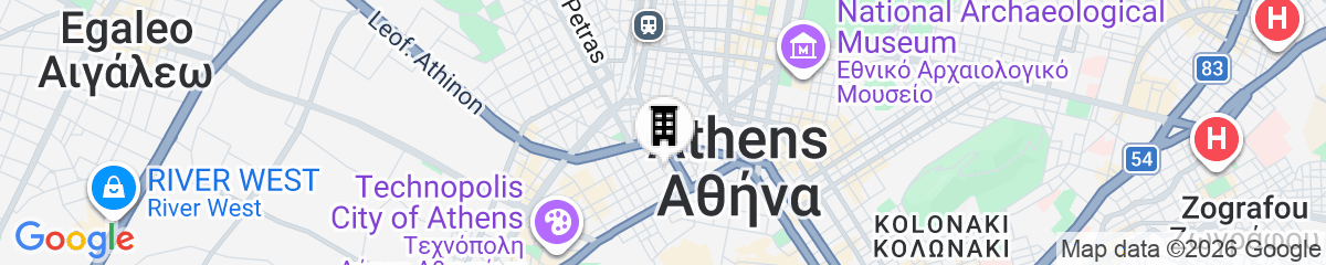 Map for Orion Stunning Studio in Athens