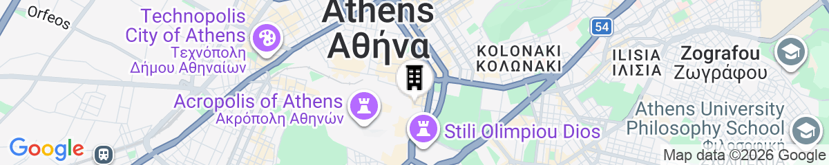 Map for Neoclassical Apartment near Syntagma - Plaka by GHH