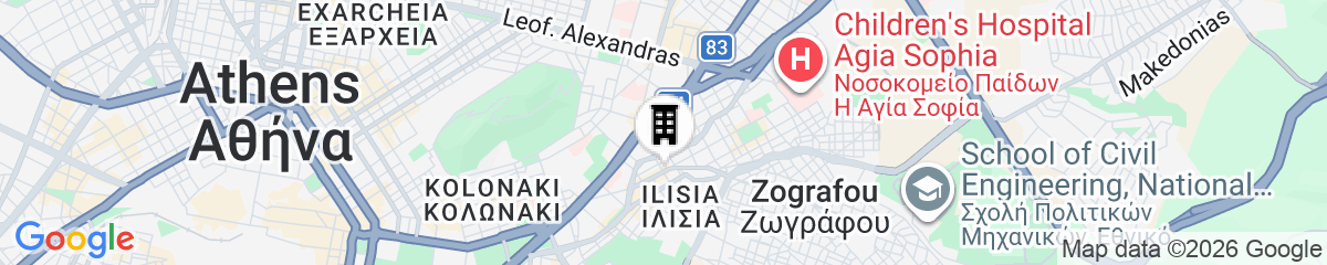 Map for Flowers Of Athens - Boutique Aparthotel