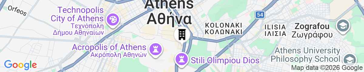 Map for Super Stylish Apartments in Syntagma Square