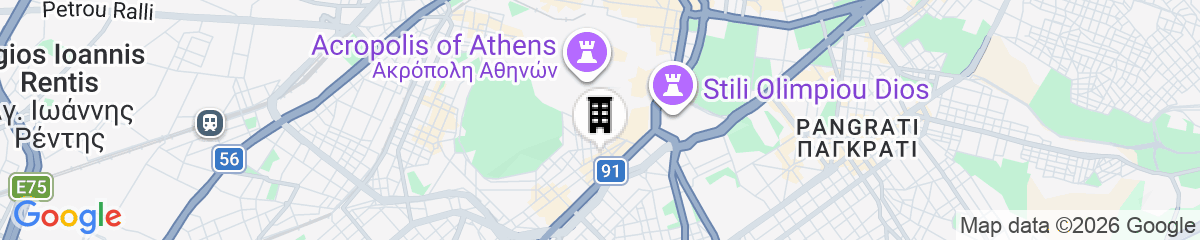 Map for Acropolis Luxury Retreat