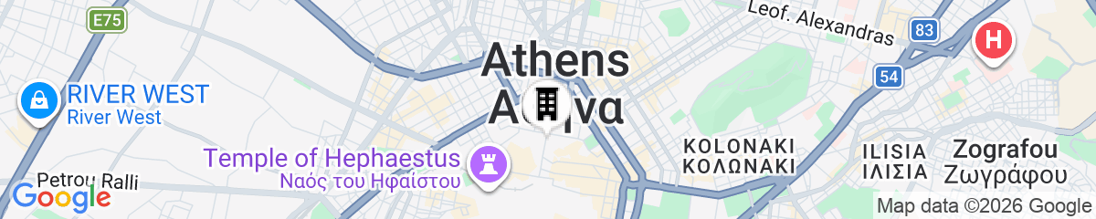 Map for Athens Experience 2
