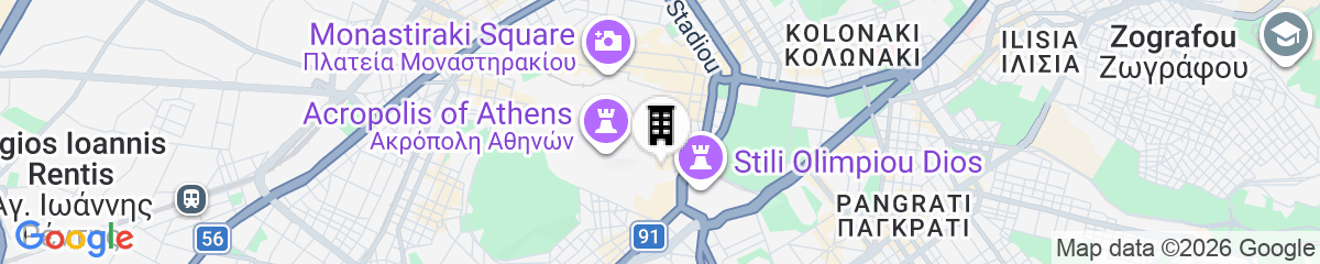 Map for The Acropolis Window