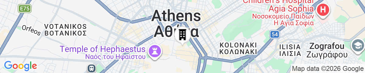 Map for Leonidas Loft in the Heart of Athens by GHH