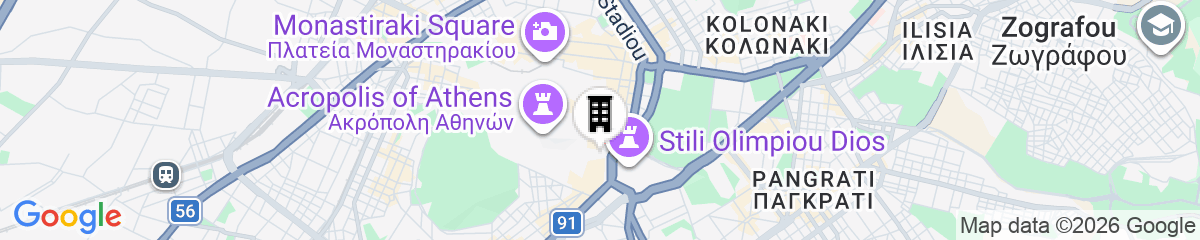 Map for GK Aria by GK Hospitality Group