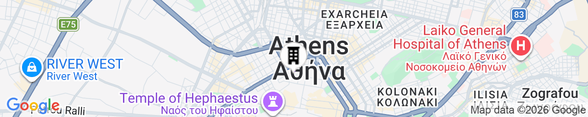 Map for Athenian Stay 606 Apartment