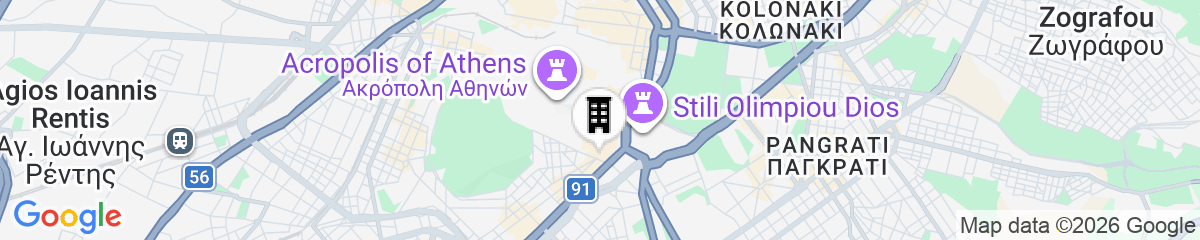 Map for Acropolis Museum Retreat by GHH