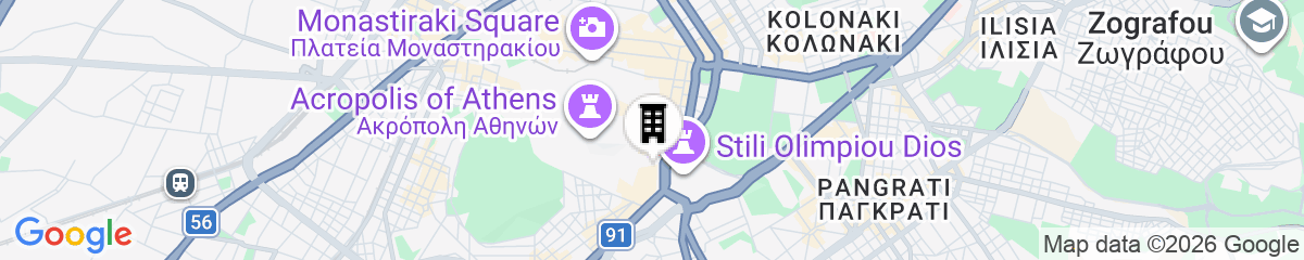 Map for Frinichou 18 By Athens Concept Residences