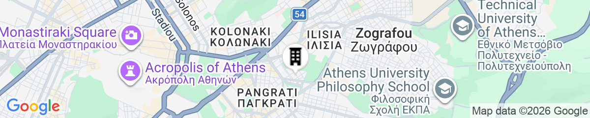 Map for Modern Studio, Walking distance to Kolonaki & The Ilisian
