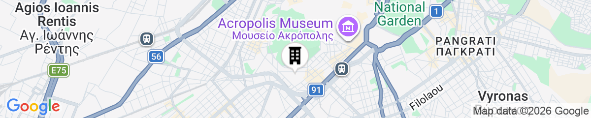 Map for Aminandrou Boutique Apartments, Walk To Acropolis