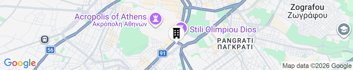 Map for Phaedrus Living: Athens Luxury Residences Champagne