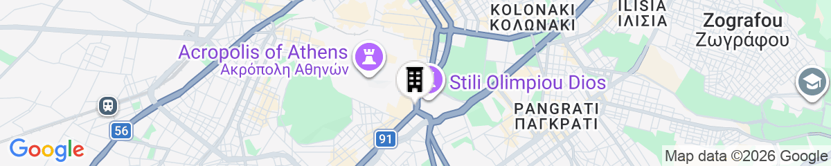 Map for Acropolis Elegant Penthouse