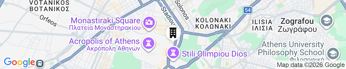 Map for A few Steps from Syntagma and Plaka