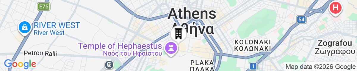Map for ArtDeco Athens