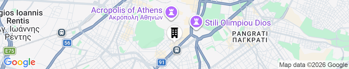 Map for Acropolis Exclusive Apartment