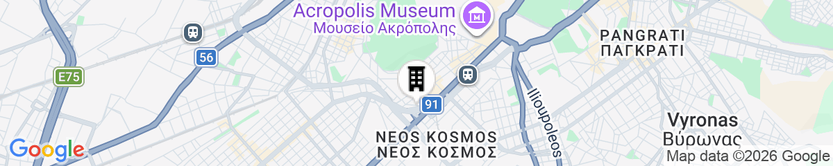 Map for The Athens Luxury