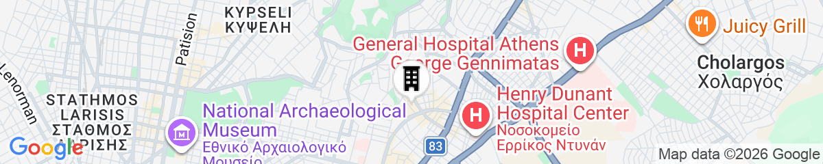 Map for Athens Zeus A by Super Host Hub