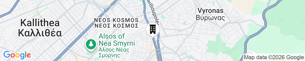 Map for Raise Averof Serviced Apartments
