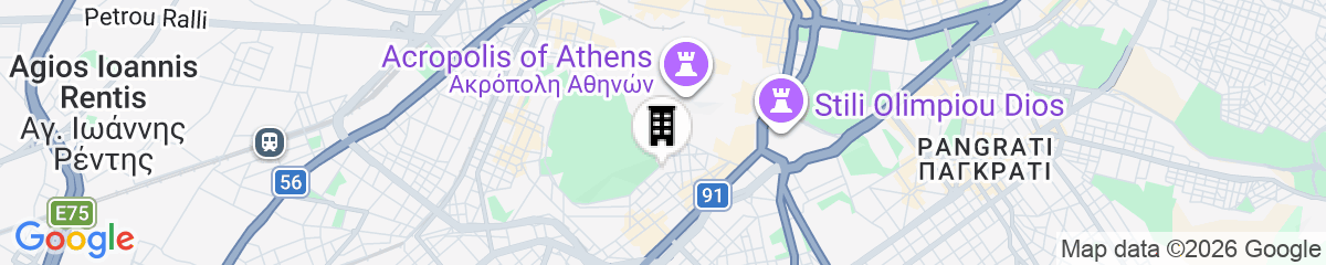 Map for Rastoni Acropolis