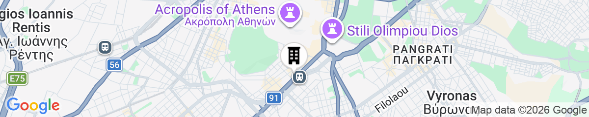 Map for Acropolis Sherlock Residence